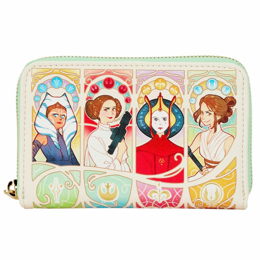 Handbags & Wallets * | Exclusive Ladies Of The Rebellion Zip Around Wallet Loungefly Classical