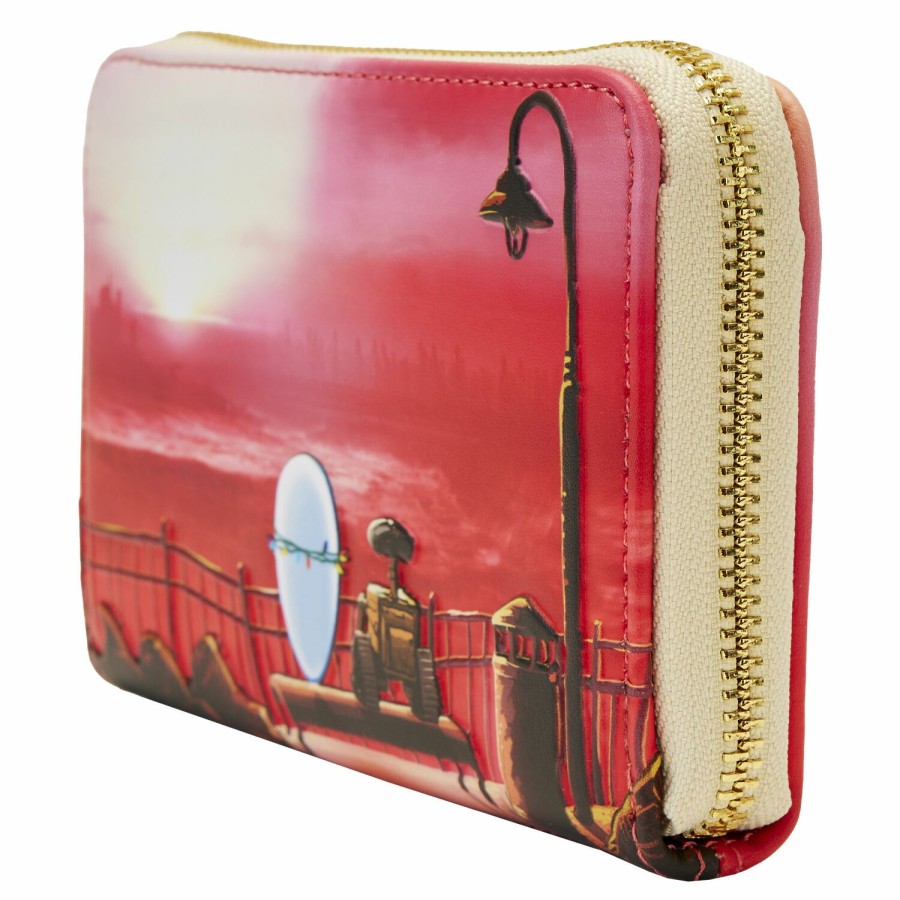 Handbags & Wallets * | Wall-E Date Night Zip Around Wallet Loungefly Featured