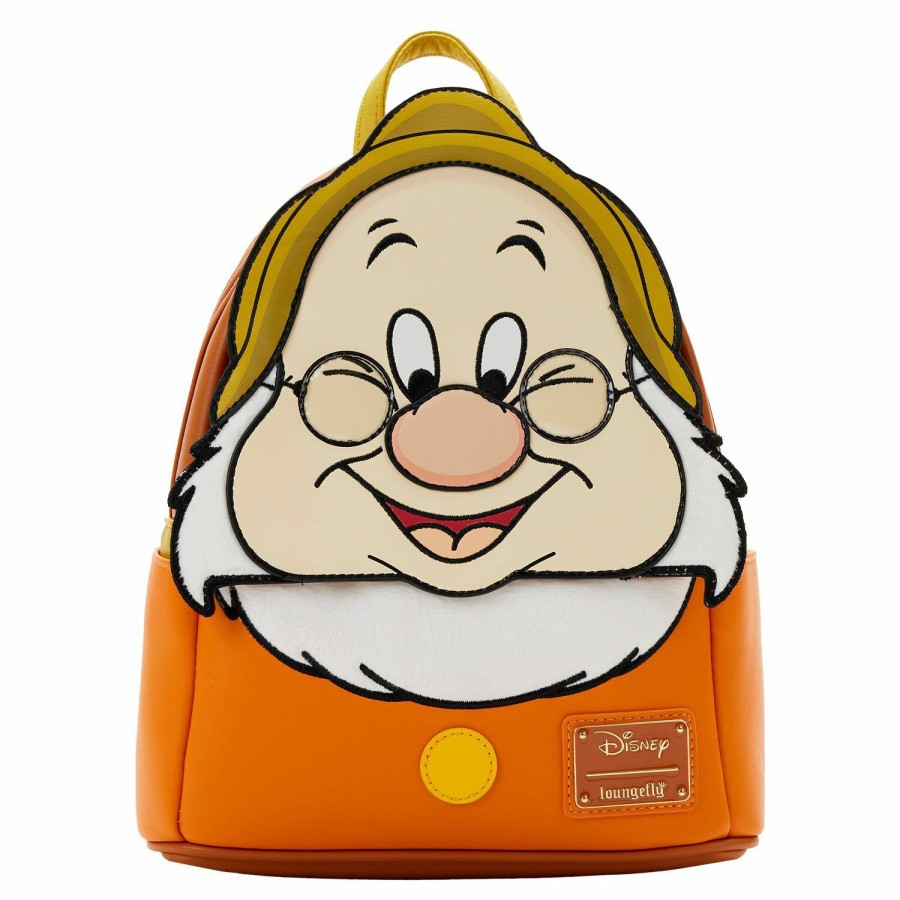 Handbags & Wallets * | Exclusive Snow White And The Seven Dwarfs Doc Mini Backpack Loungefly Exclusive Design