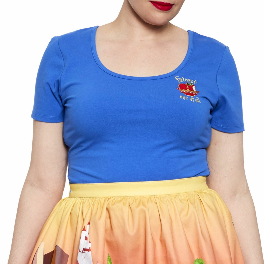 Stitch Shoppe * | Stitch Shoppe Snow White Fairest One Of All Kelly Fashion Top Loungefly Hot Sale