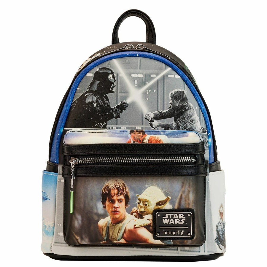 Handbags & Wallets * | Star Wars: The Empire Strikes Back Final Frames Mini Backpack Loungefly Hot Sell