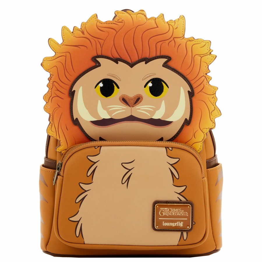 Handbags & Wallets * | Sdcc Exclusive Fantastic Beasts: The Crimes Of Grindelwald Zouwou Light Up Mini Backpack Loungefly Clearance Sale