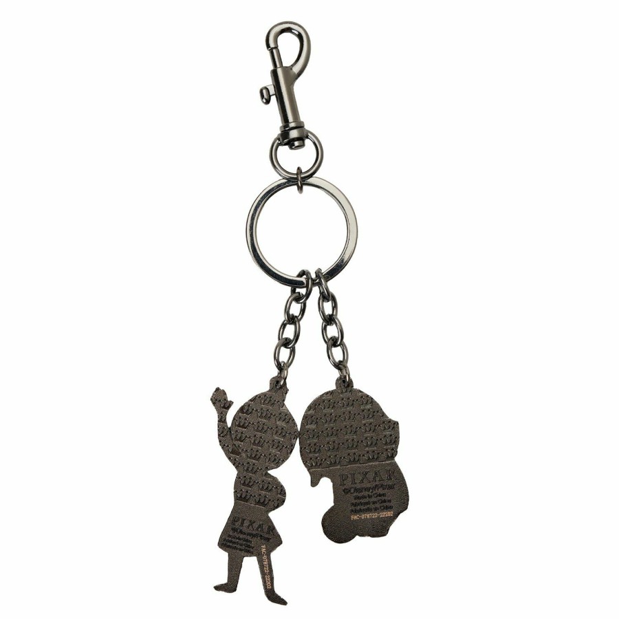 Small Accessories * | Inside Out Joy And Sadness Keychain Loungefly New Threads