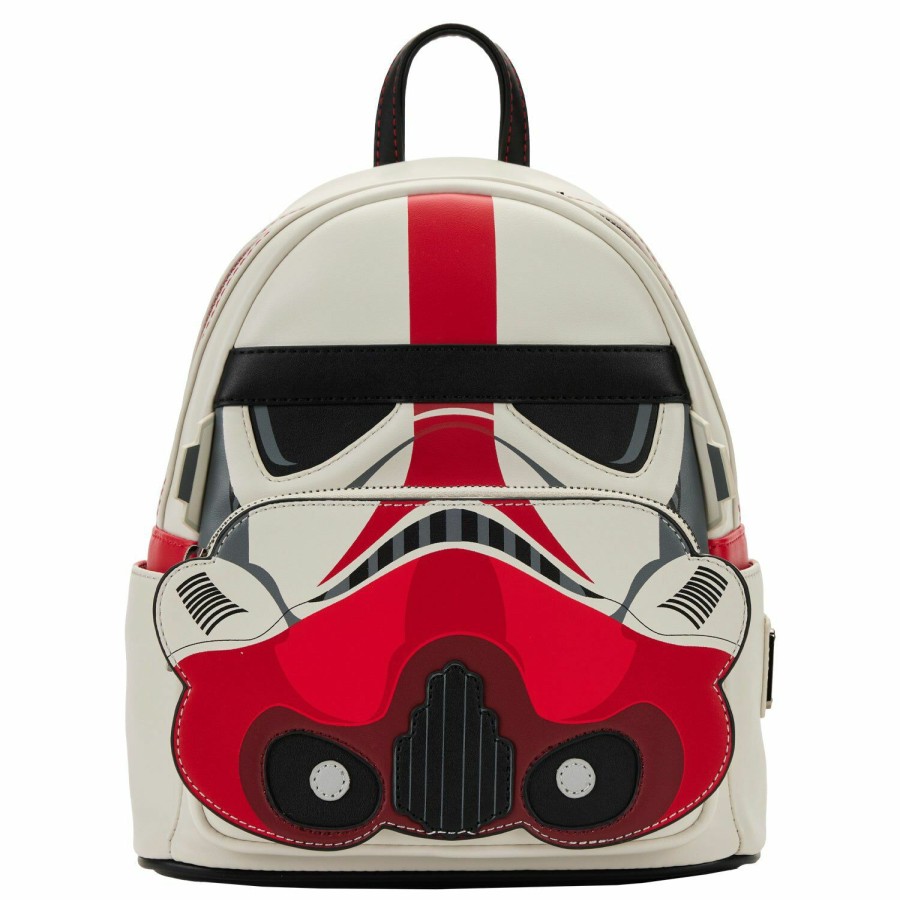 Handbags & Wallets * | Exclusive Incinerator Trooper Cosplay Mini Backpack Loungefly Tendy Style