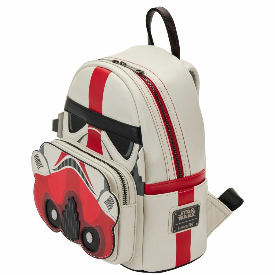 Handbags & Wallets * | Exclusive Incinerator Trooper Cosplay Mini Backpack Loungefly Tendy Style