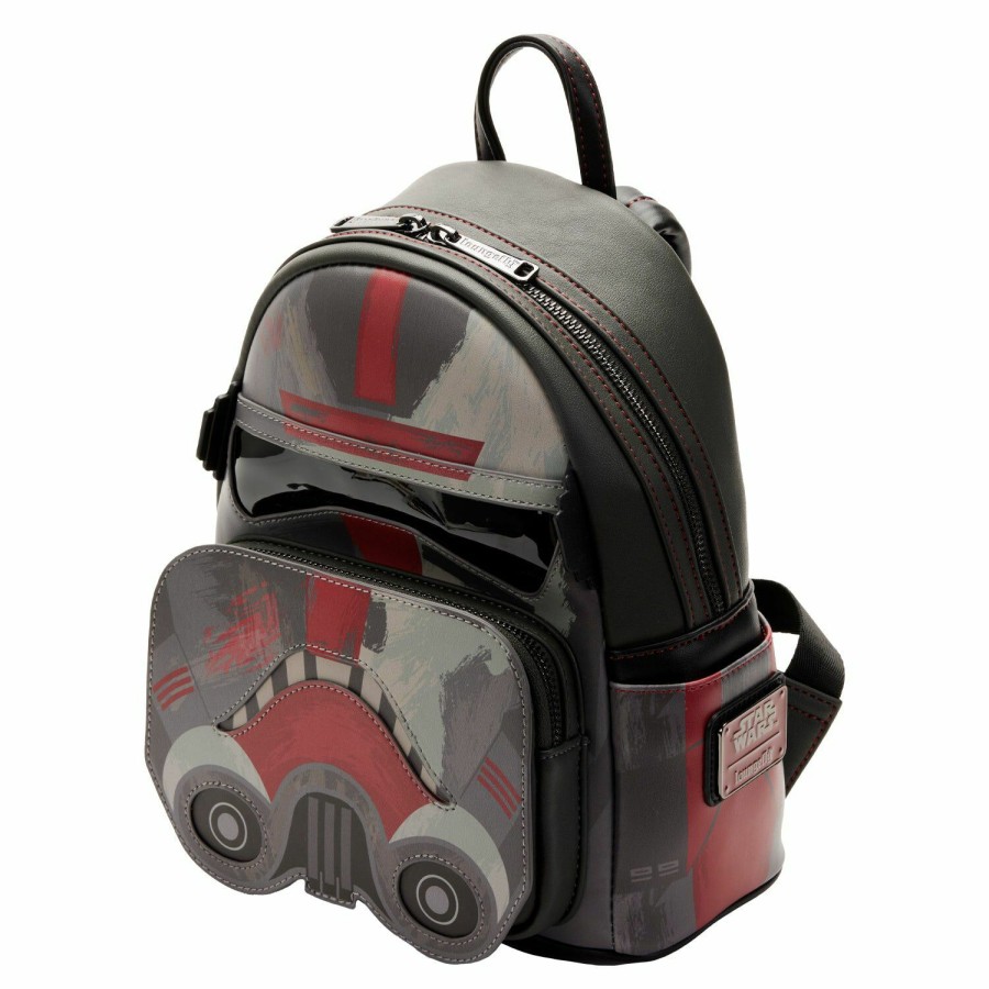 Handbags & Wallets * | Star Wars Celebration 2022 The Bad Batch Hunter Cosplay Mini Backpack Loungefly Discount Store