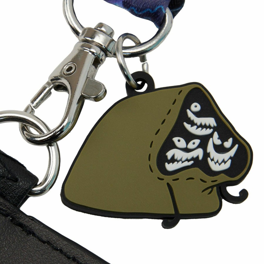 Small Accessories * | The Nightmare Before Christmas Lock, Shock, & Barrel Lanyard With Card Holder Loungefly Low Price