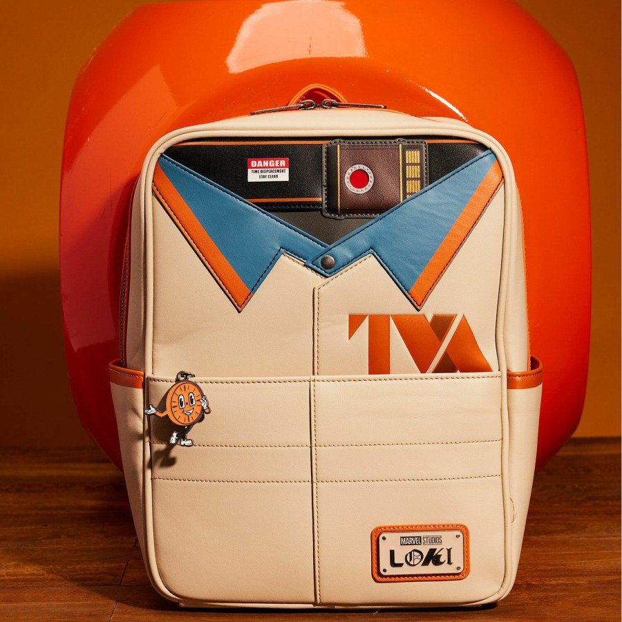 Handbags & Wallets * | Loki Variant Tva Mini Backpack Loungefly Quality Guarantee