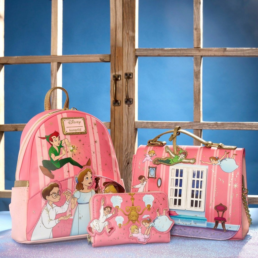 Handbags & Wallets * | Peter Pan 70Th Anniversary You Can Fly Crossbody Bag Loungefly New Arrivals