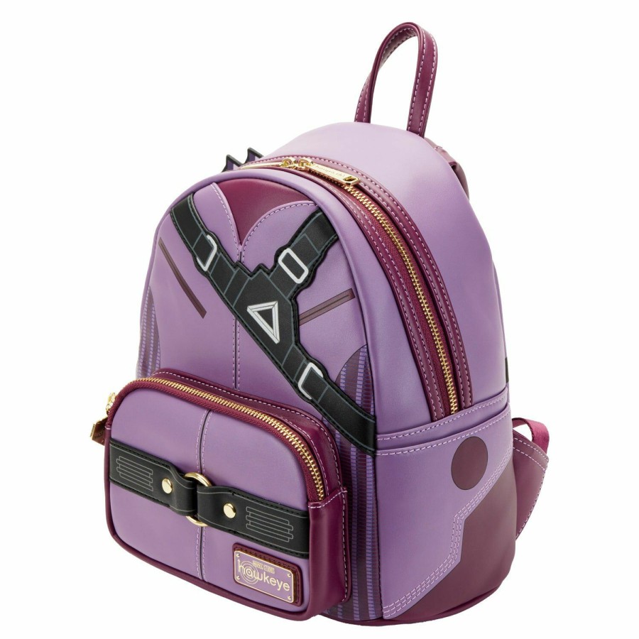 Handbags & Wallets * | Exclusive Hawkeye Kate Bishop Cosplay Mini Backpack Loungefly Discount Online