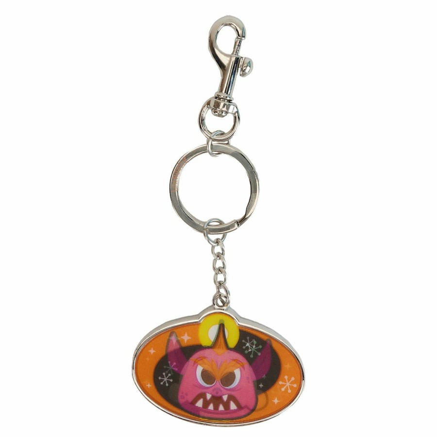 Small Accessories * | The Incredibles Jack-Jack Lenticular Enamel Keychain Loungefly Online Store