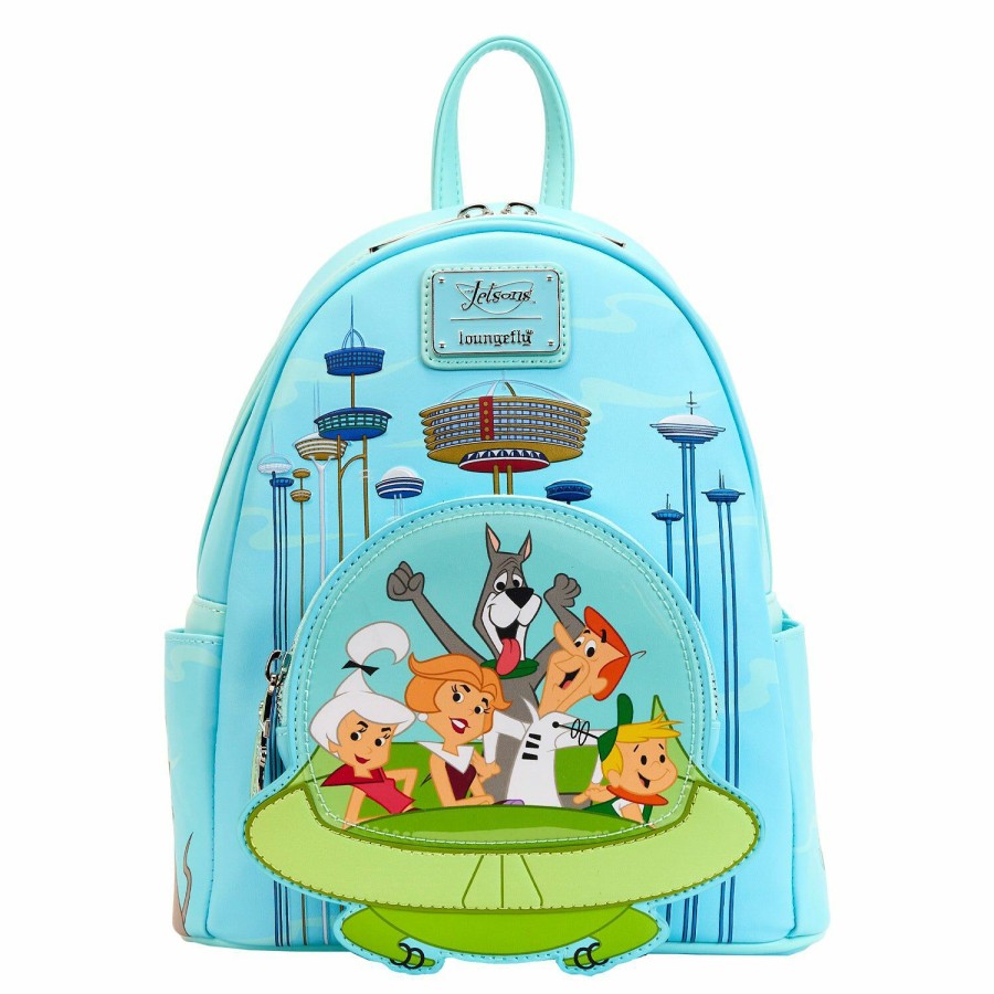 Handbags & Wallets * | The Jetsons Spaceship Mini Backpack Loungefly Online Discount