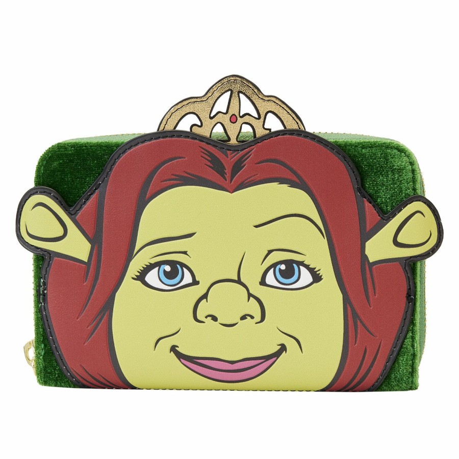 Handbags & Wallets * | Exclusive Princess Fiona Zip Around Wallet Loungefly Online Discount