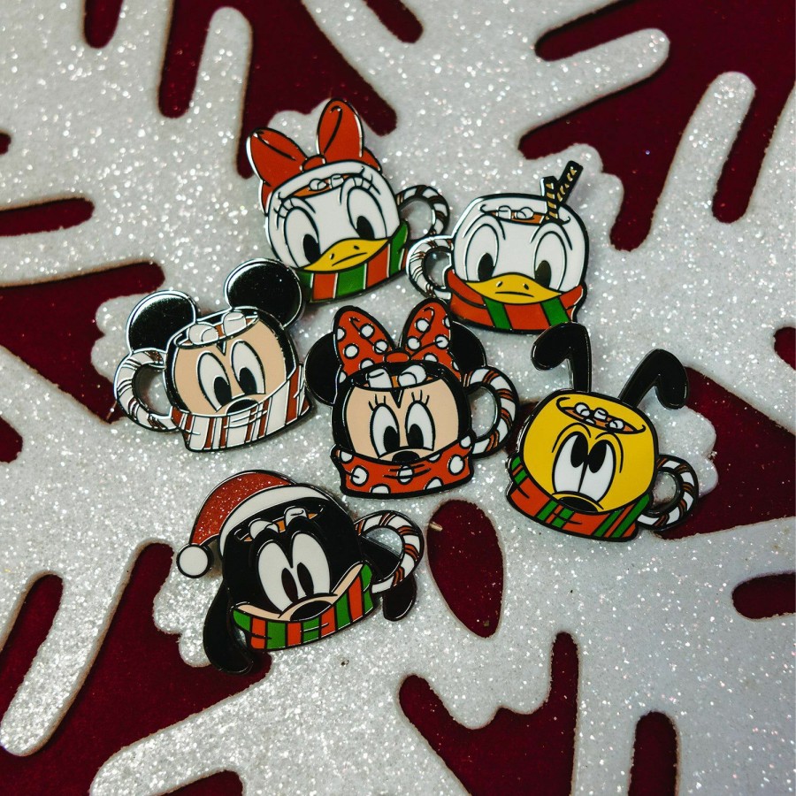 Accessories * | Mickey & Friends Hot Cocoa Blind Box Pins Loungefly Hot Sell