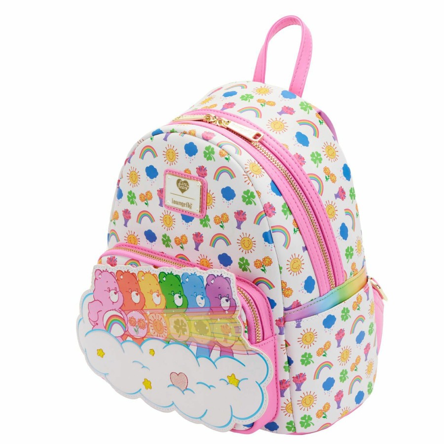 Handbags & Wallets * | Care Bears Stare Mini Backpack Loungefly Closeout Sale