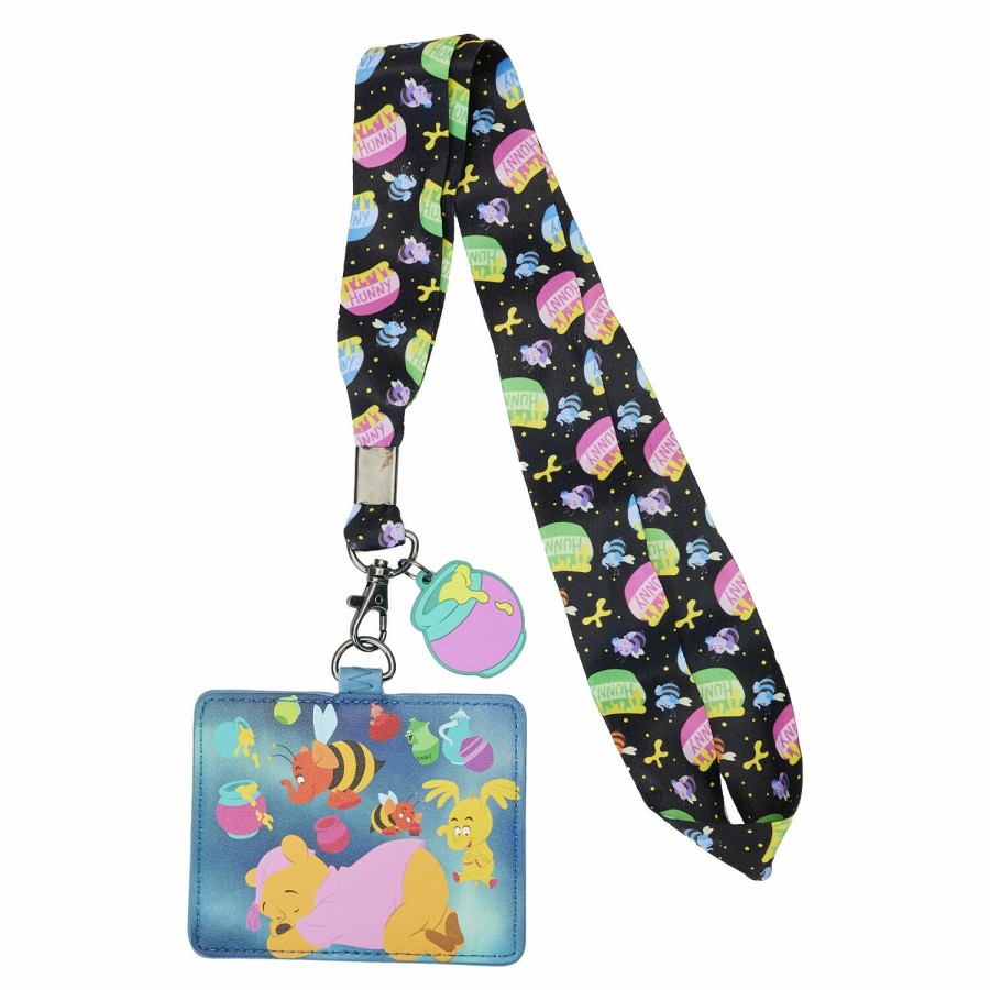 Small Accessories * | Winnie The Pooh Heffa-Dream Lanyard With Card Holder Loungefly Bargain Sale