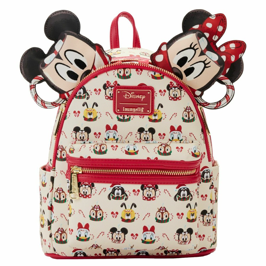 Handbags & Wallets * | Disney Hot Cocoa Mini Backpack & Ear Headband Loungefly Featured