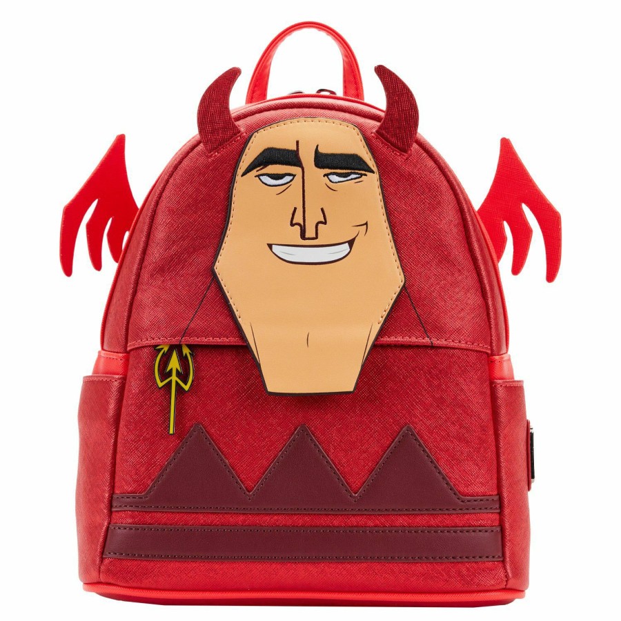 Handbags & Wallets * | D23 Exclusive The Emperor'S New Groove Devil Kronk Cosplay Mini Backpack Loungefly New