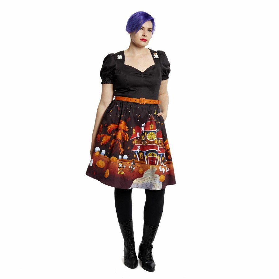 Stitch Shoppe * | Stitch Shoppe Disney Haunted House Allison Dress Loungefly Featured