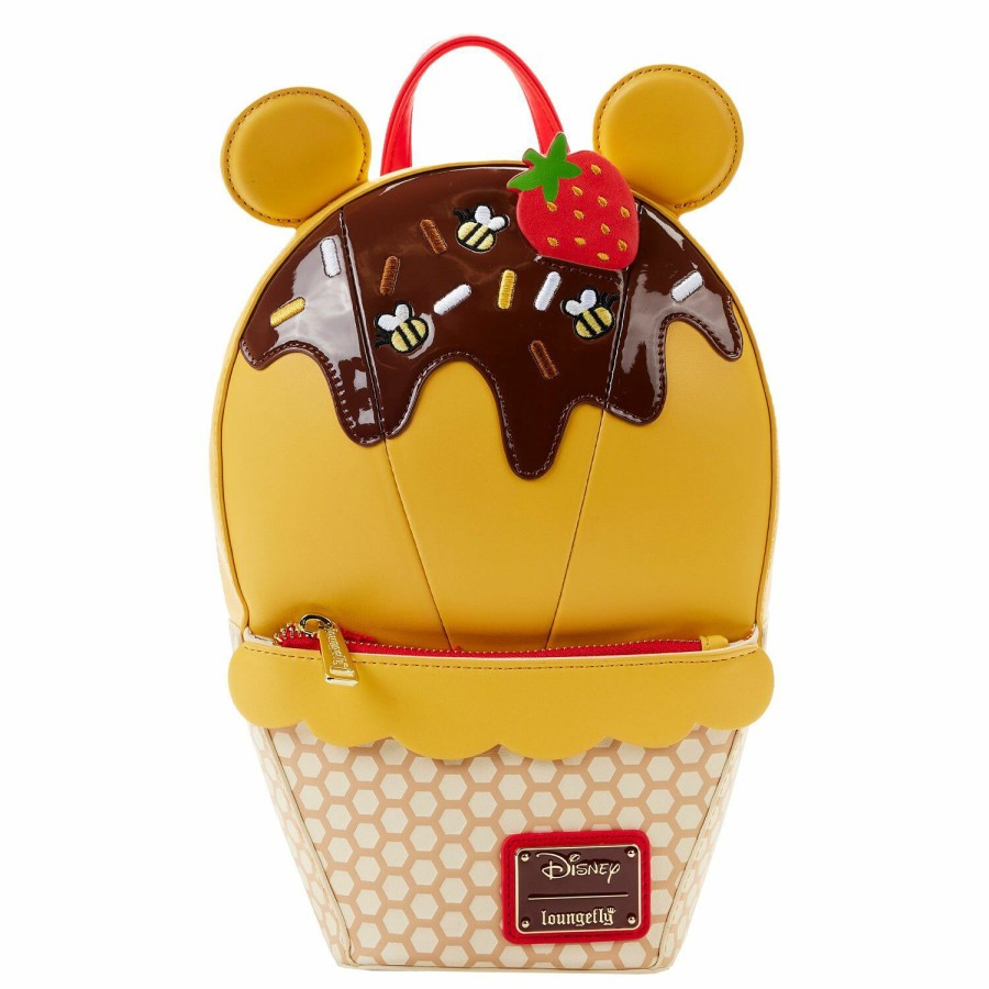 Handbags & Wallets * | Exclusive Winnie The Pooh Ice Cream Backpack Loungefly 100% Guarantee