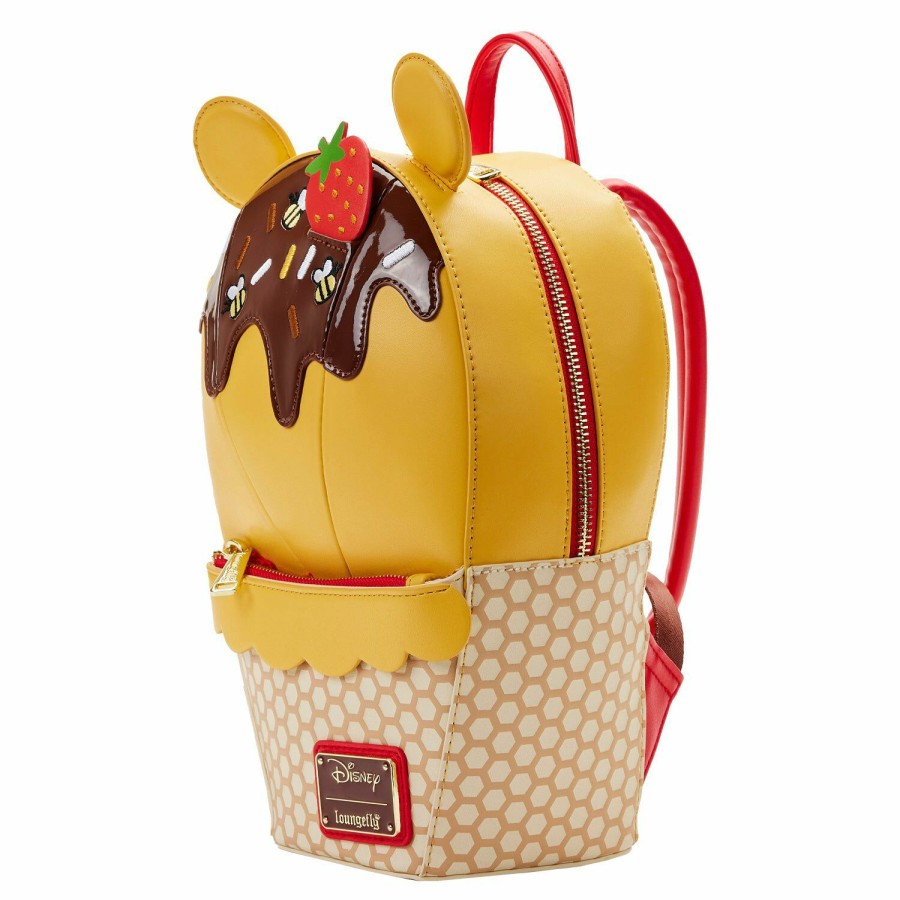 Handbags & Wallets * | Exclusive Winnie The Pooh Ice Cream Backpack Loungefly 100% Guarantee