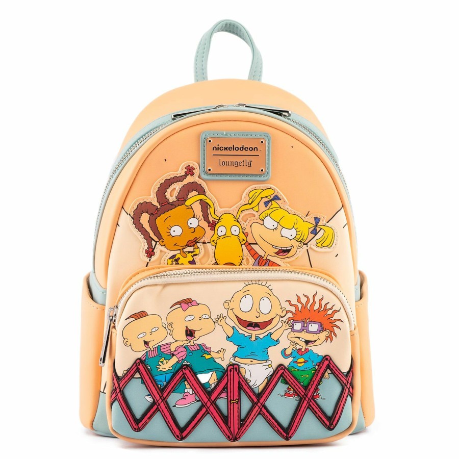 Handbags & Wallets * | Rugrats 30Th Anniversary Mini Backpack Loungefly Crazy Deals